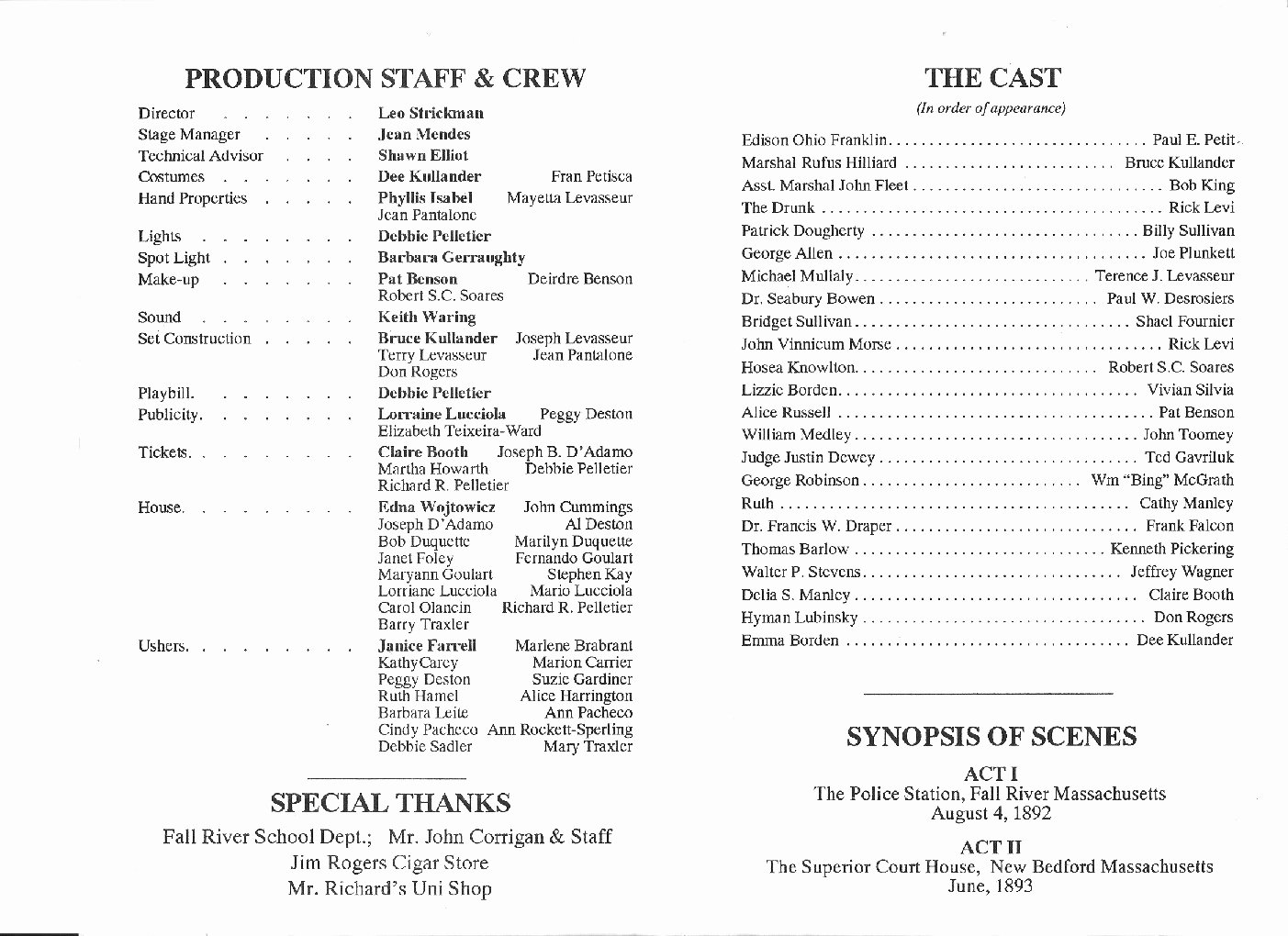 Playbill Bio Template Best Of Template for Playbill