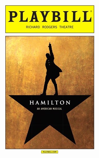 Playbill Bio Template New Hamilton the Musical July Playbill 2016 Hamilton the