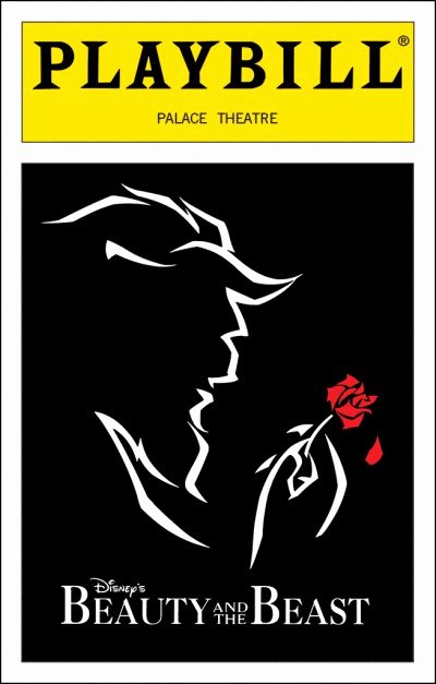 Playbill Cover Template Lovely Beauty and the Beast Broadway Palace theatre Tickets