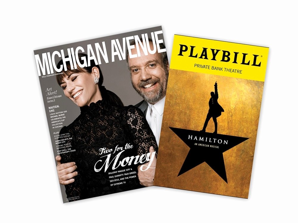 Playbill Cover Template Luxury Michigan Avenue Magazine and Playbill Launch Partnership