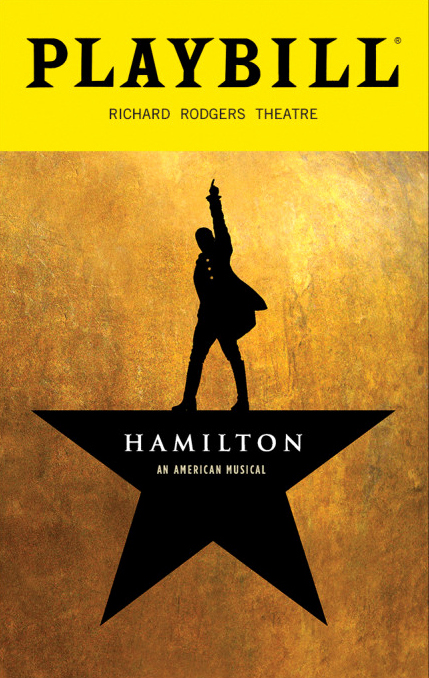 Playbill Cover Template New Hamilton the Musical December 2016 Playbill Opening