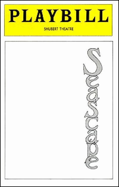 Playbill Template Word Lovely Playbill Archives Seascape — 1975
