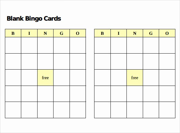 Playing Card Template Word Luxury Sample Bingo Card 11 Documents In Pdf Word