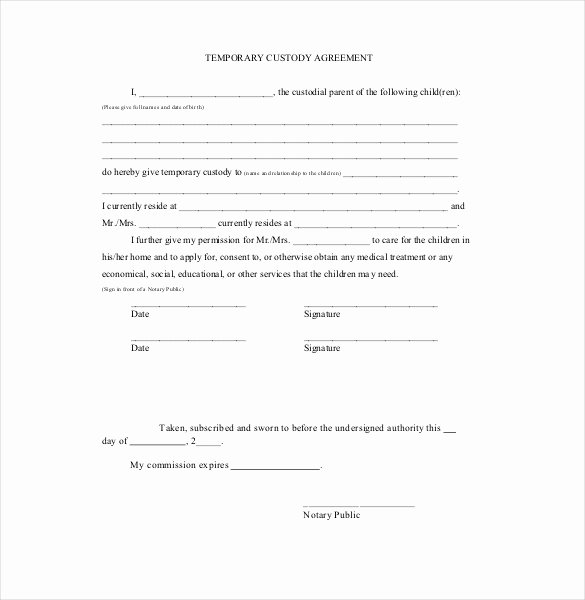 Pleading Paper Google Docs Inspirational Custody Agreement Template Beepmunk