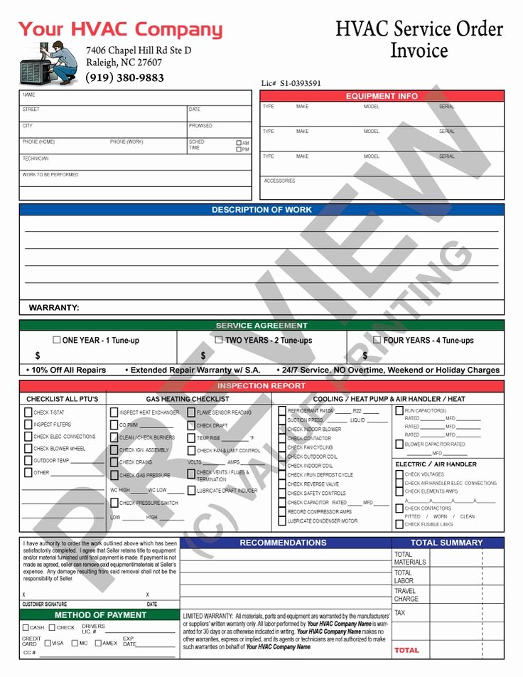 Plumbing Inspection Report Template Awesome 17 Best Images About Hvac forms On Pinterest