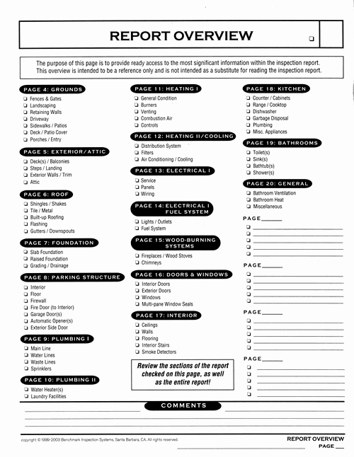 Plumbing Inspection Report Template Lovely 18 Of Residential Fire Inspection form Template