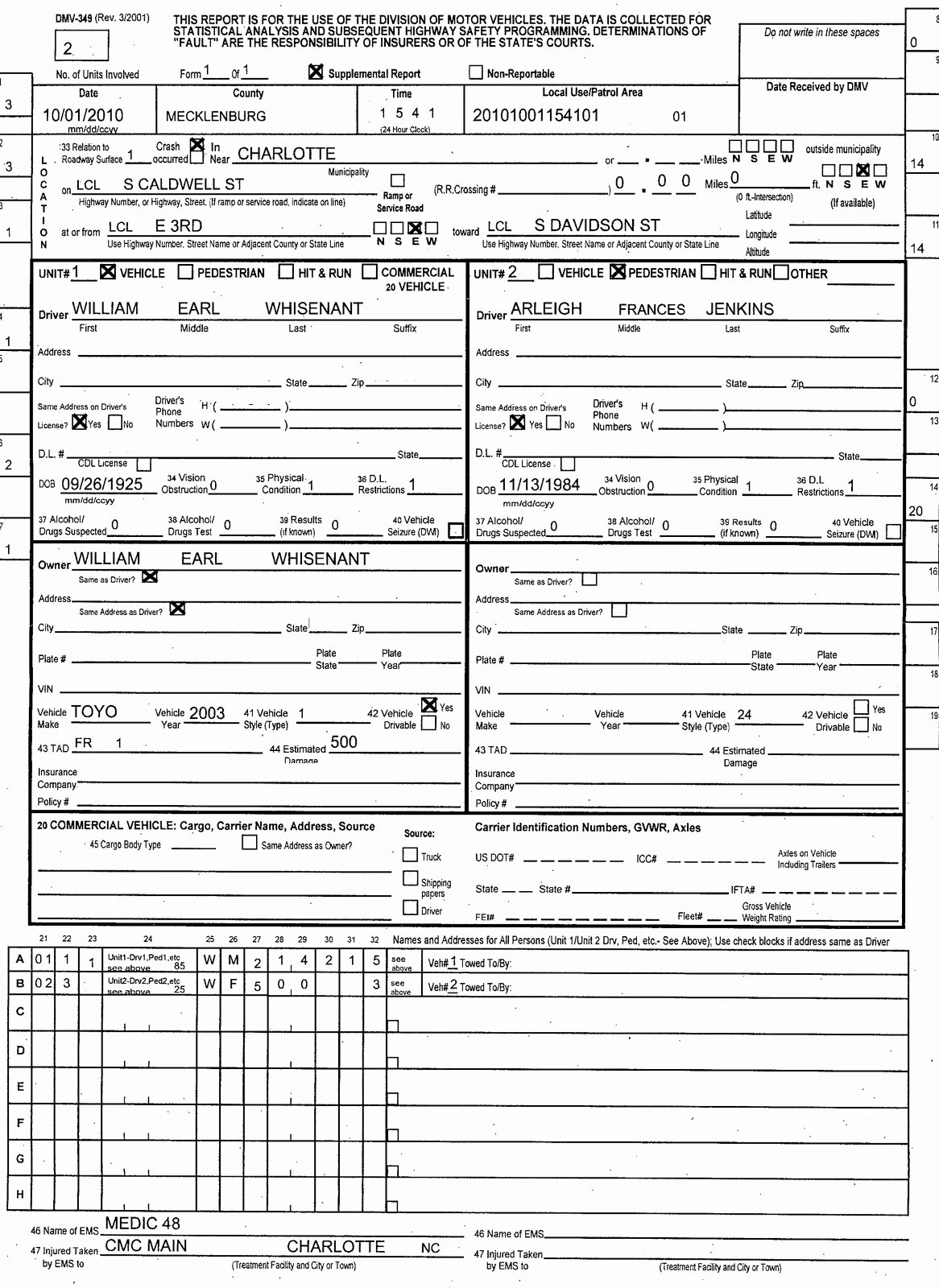 Police Accident Report form Unique Tario Motor Vehicle Accident Report Impremedia