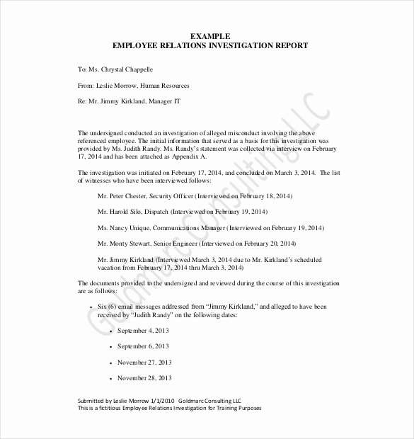 Police Investigation Report New 18 Investigation Report Templates Doc Pdf Word Pages