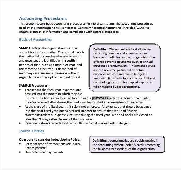 Policy and Procedure Template Free New Gallery Basic Policy and Procedure Template Coloring