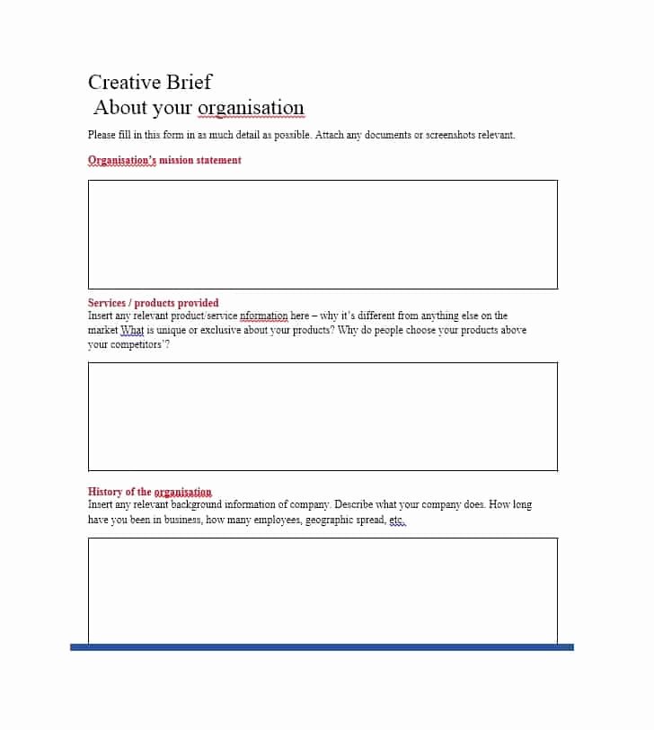 Policy Brief Templates Microsoft Word Elegant 40 Creative Brief Templates &amp; Examples Template Lab