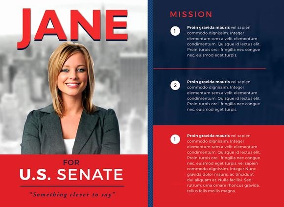 Political Mailers Template Inspirational Political Flyer Template 3 by Seraphimchris On