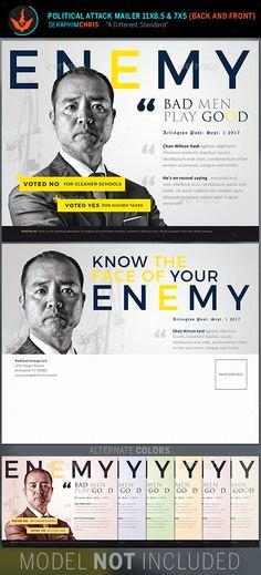 Political Mailers Template New Election Flyer Template Microsoft Word