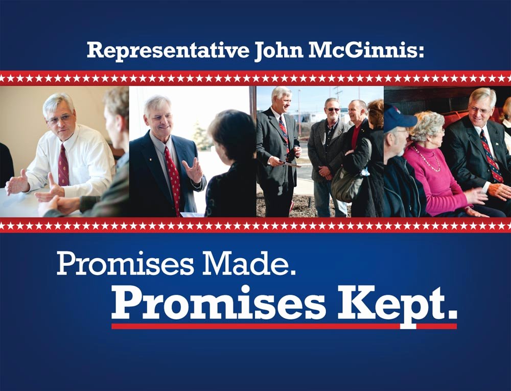 Political Mailers Template New Representative John Mcginnis Thank You Mailer