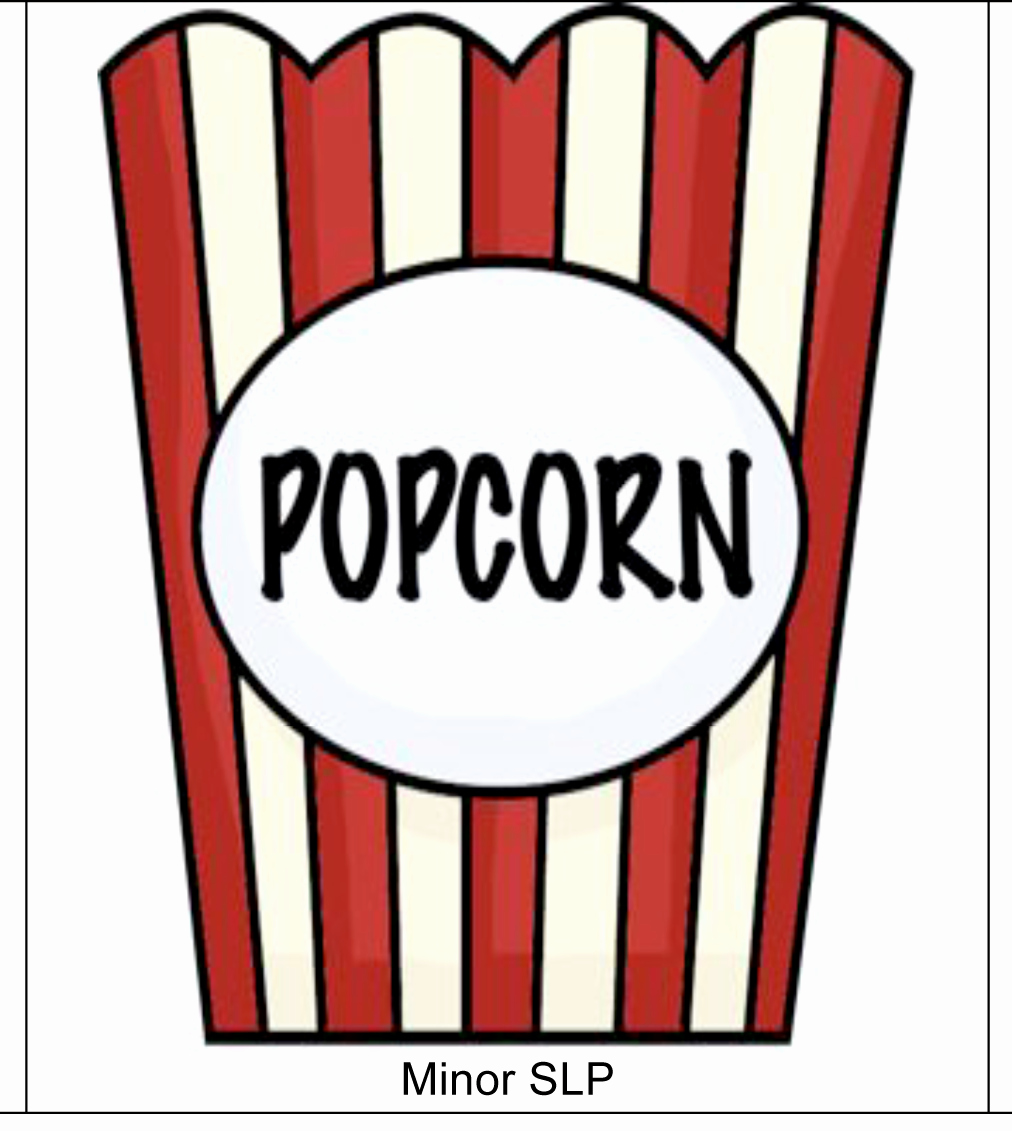 Popcorn Template for Bulletin Board Awesome Popcorn Bag Clip Art Summer Pinterest