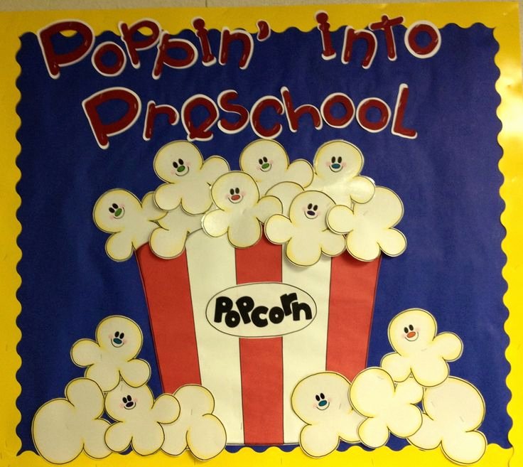 Popcorn Template for Bulletin Board Best Of Pin by Kathleen Whatley On Preschool Bulletin Board Ideas