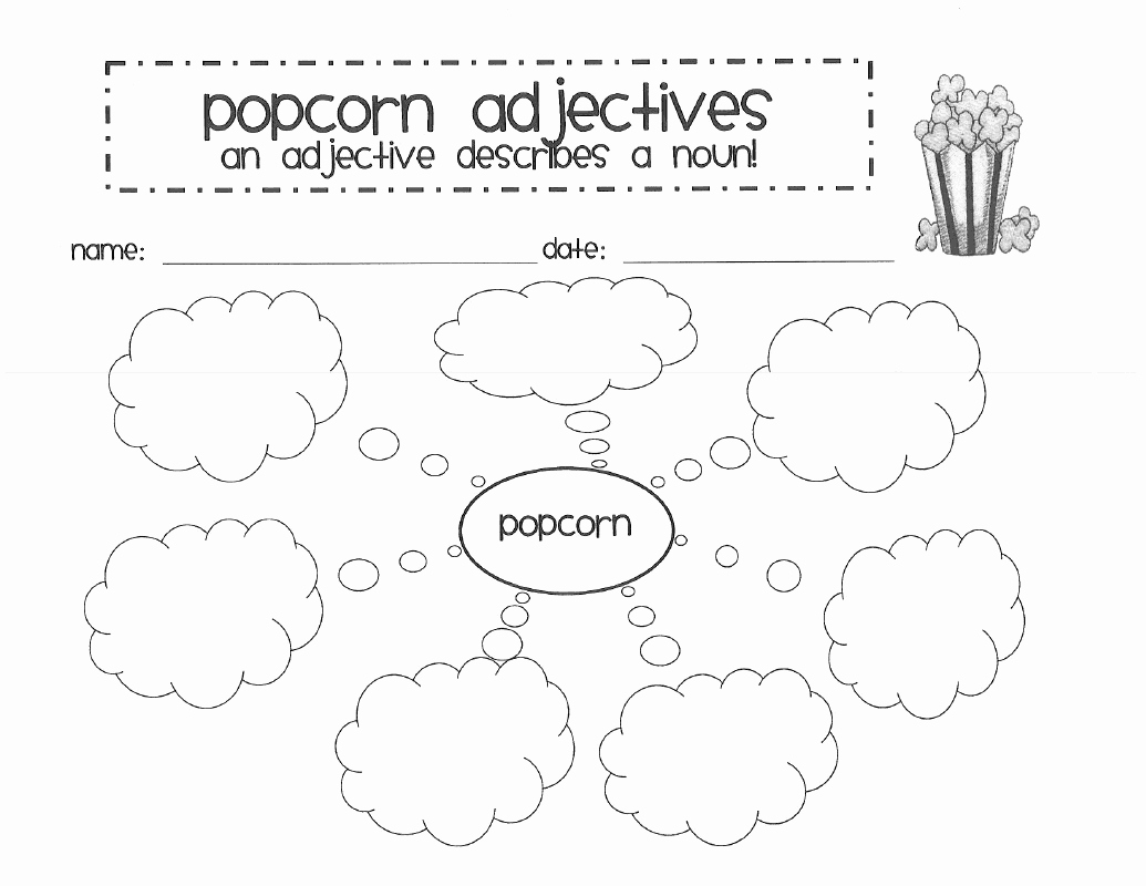 Popcorn Template for Bulletin Board Unique Wards Way Of Teaching Four Posts In E