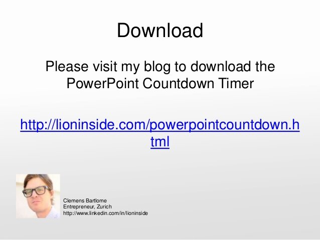 Powerpoint Countdown Timer Template Elegant Countdown Timer for Powerpoint