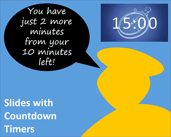 Powerpoint Countdown Timer Template Elegant Slides with Countdown Timers