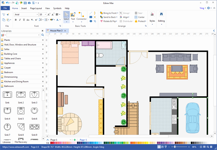 Powerpoint Floor Plan Template Inspirational Create Floor Plan for Pdf