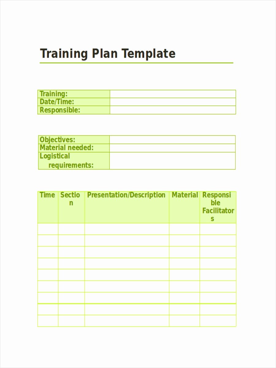 Practice Schedule Template Luxury 10 Training Schedule Examples Samples