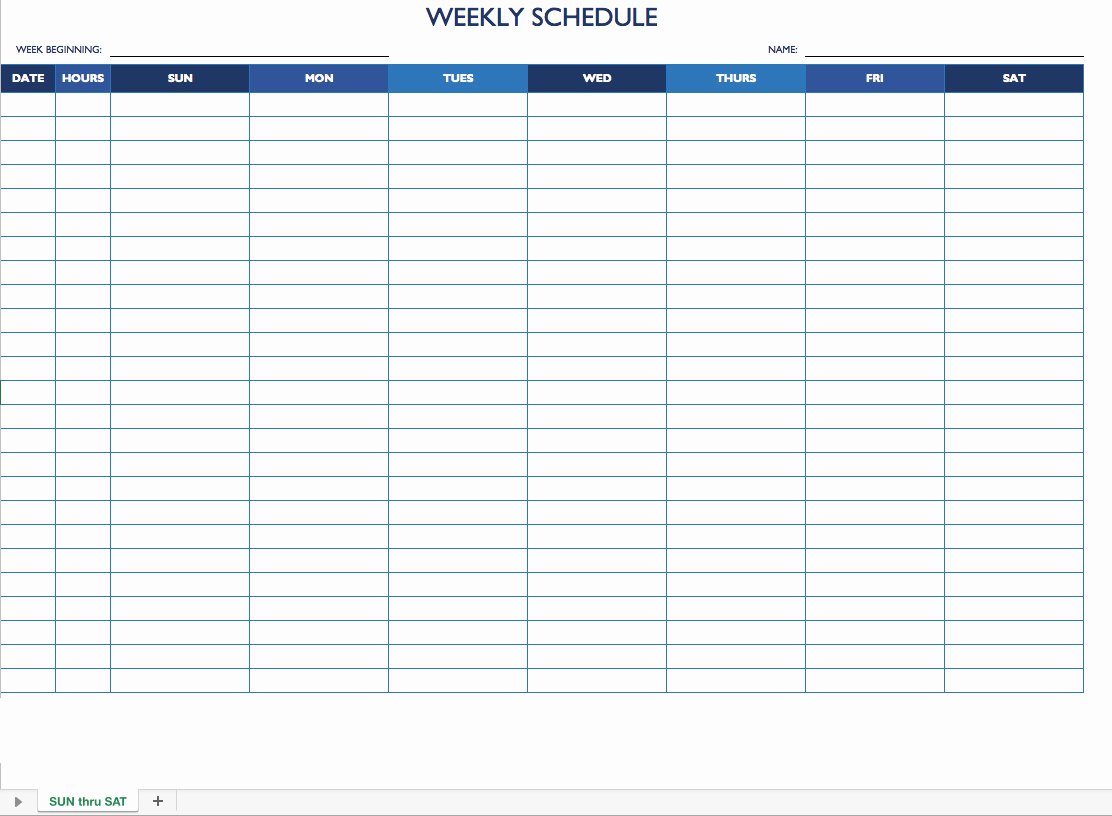Practice Schedule Template New Free Work Schedule Templates for Word and Excel