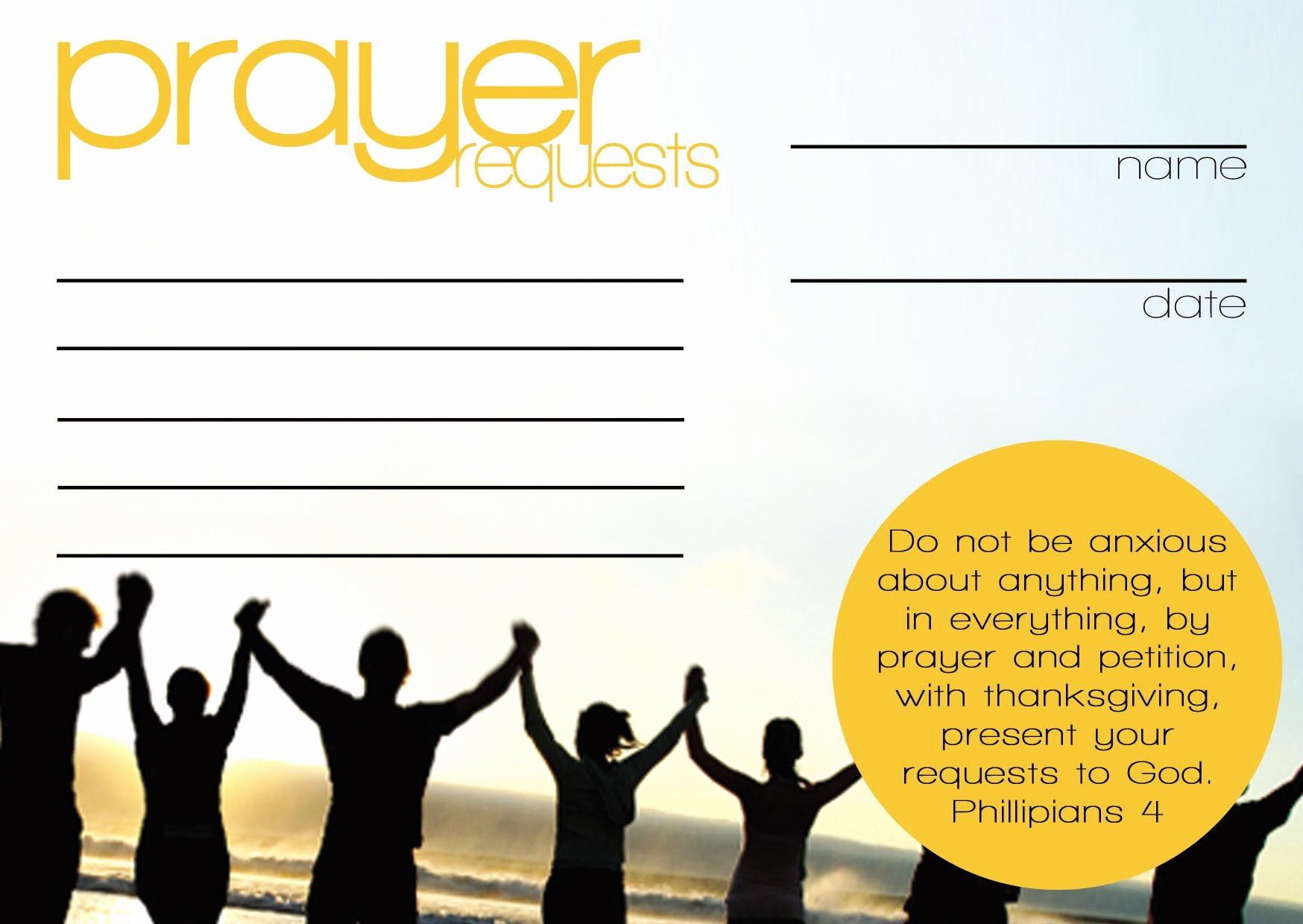 Prayer Card Template Free Awesome Prayer Request Cards Templates