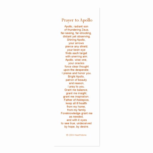 Prayer Card Templates Free Unique Apollo Prayer Card Double Sided Mini Business Cards Pack