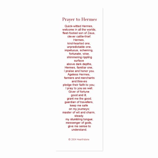 Prayer Cards Template Lovely Hermes Prayer Card Business Card Templates