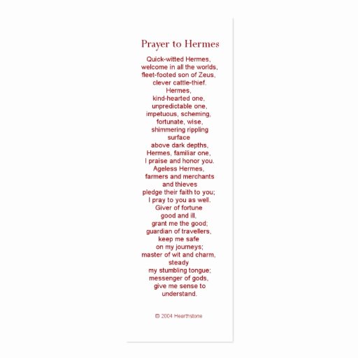Prayer Cards Template Lovely Hermes Prayer Card Business Card Templates