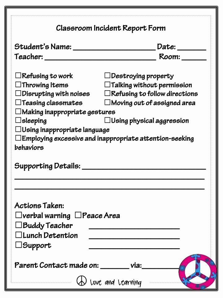 Preschool Discipline Policy Template New A Not so Wimpy Teacher S Behavior Management Manual