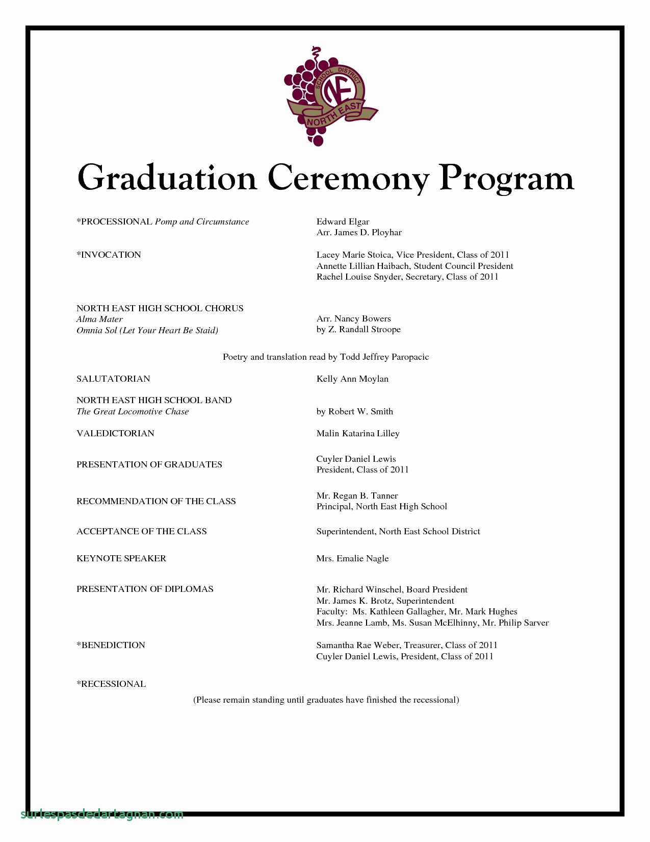 Preschool Graduation Program Template Elegant Preschool Graduation Programs Template Hashtag Bg