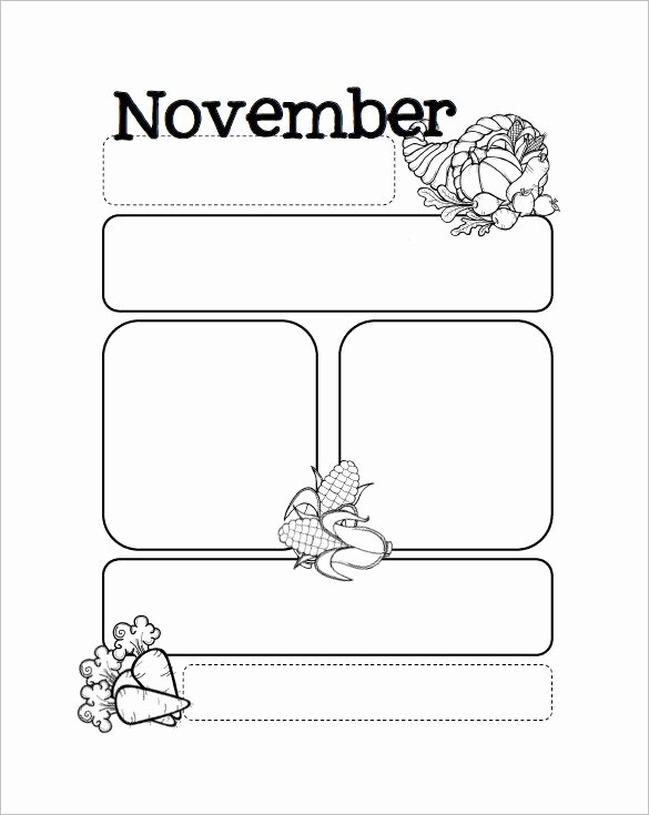 Preschool Newsletter Templates Free Fresh November Newsletter Templates Studiojpilates