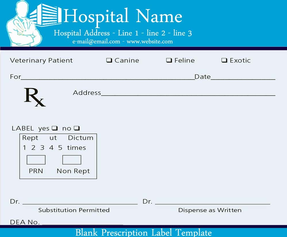 Prescription Pad Template Microsoft Word Elegant Prescription Label Template