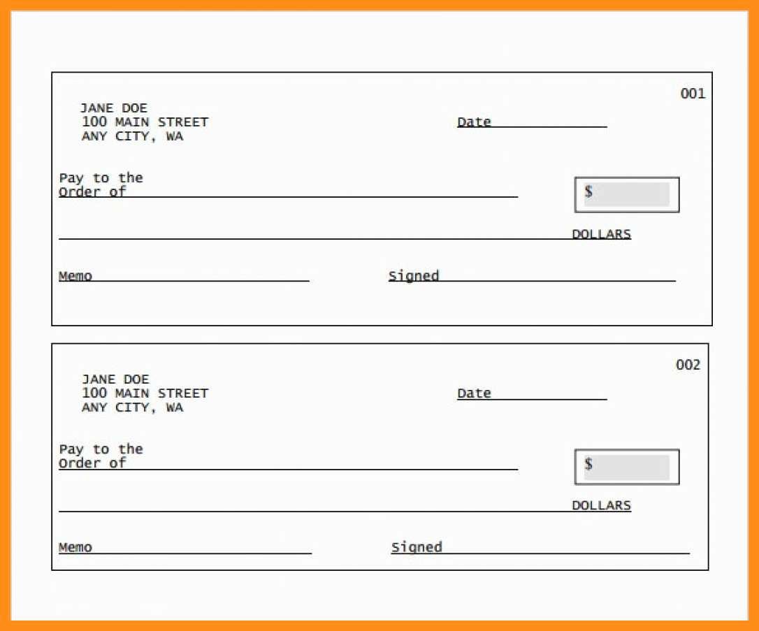 Presentation Checks Template Awesome 12 13 Blank Cheque Template Editable