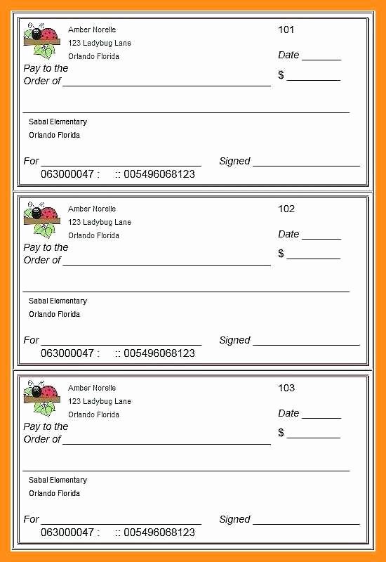 Presentation Checks Template Luxury 12 13 Free Editable Cheque Template