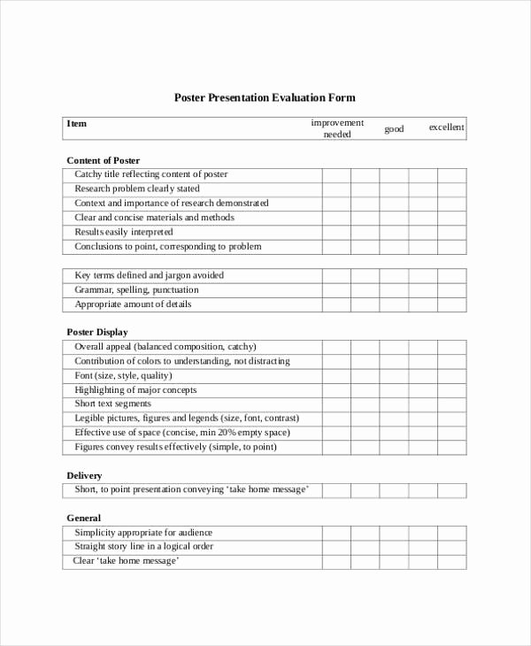 Presentation Feedback forms Lovely 18 Presentation Feedback form In Pdf