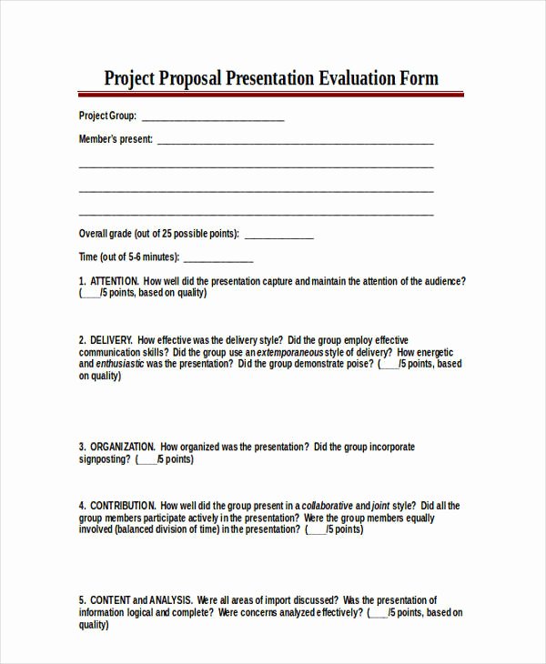 Presentation Feedback forms New 18 Presentation Feedback form In Pdf