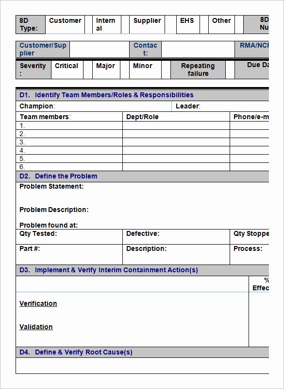 Preventive Action form Best Of 9 Corrective Action Report Templates Free Word Pdf