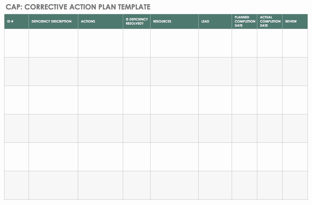 Preventive Action form New the Beginner’s Guide to Capa