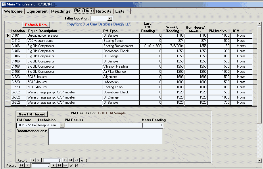 Preventive Maintenance Excel Template Beautiful 27 Of Equipment Pm Schedule Template