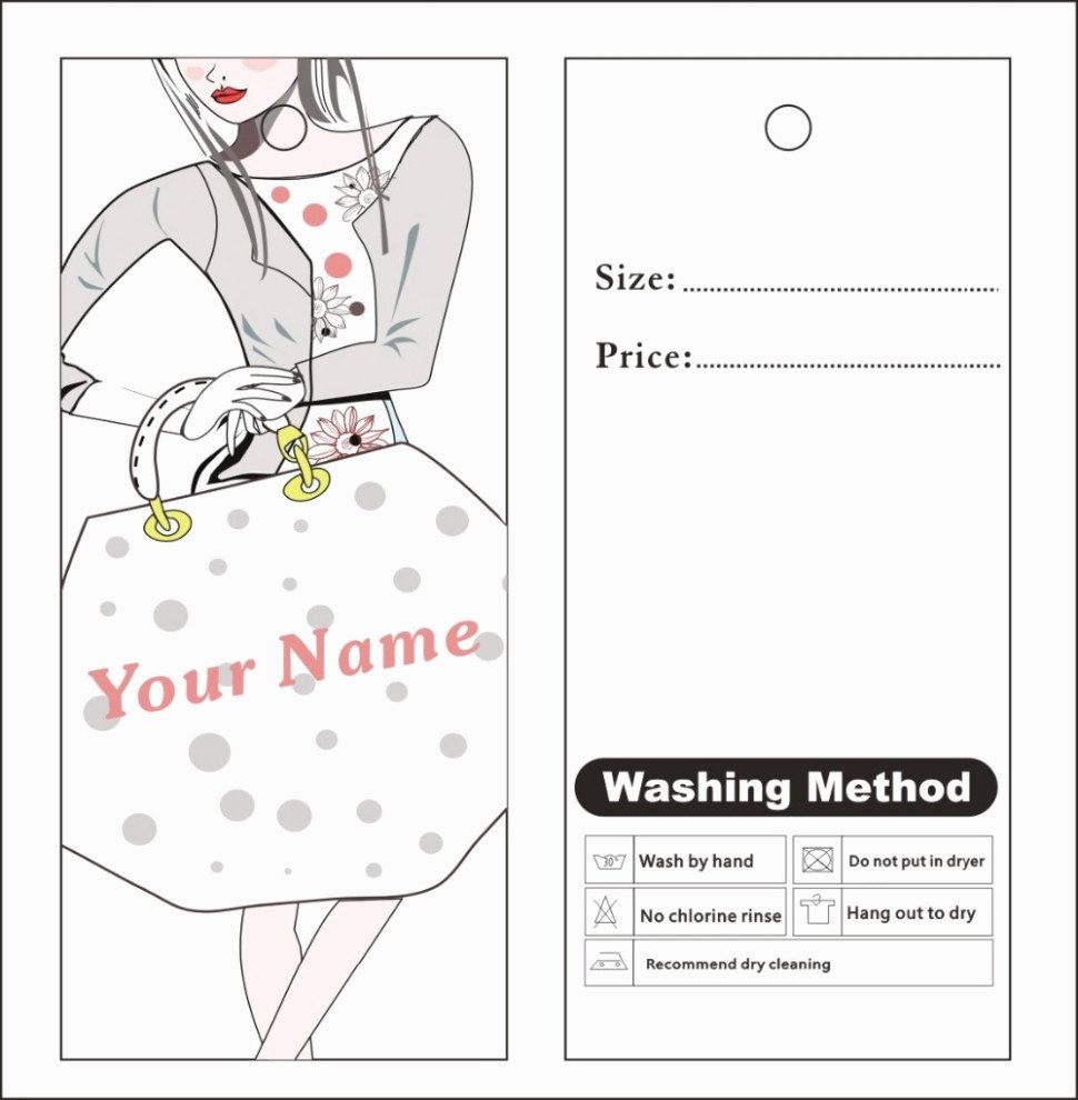 Price Tag Template Printable Luxury Custom Price Tag Labels Will