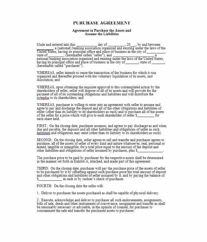 Pricing Agreement Letter Awesome 37 Simple Purchase Agreement Templates [real Estate Business]