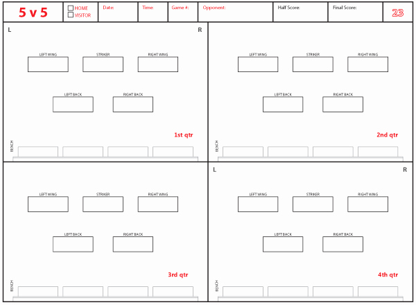 Printable Blank Football formation Sheets New soccer formations and Systems as Lineup Sheet Templates
