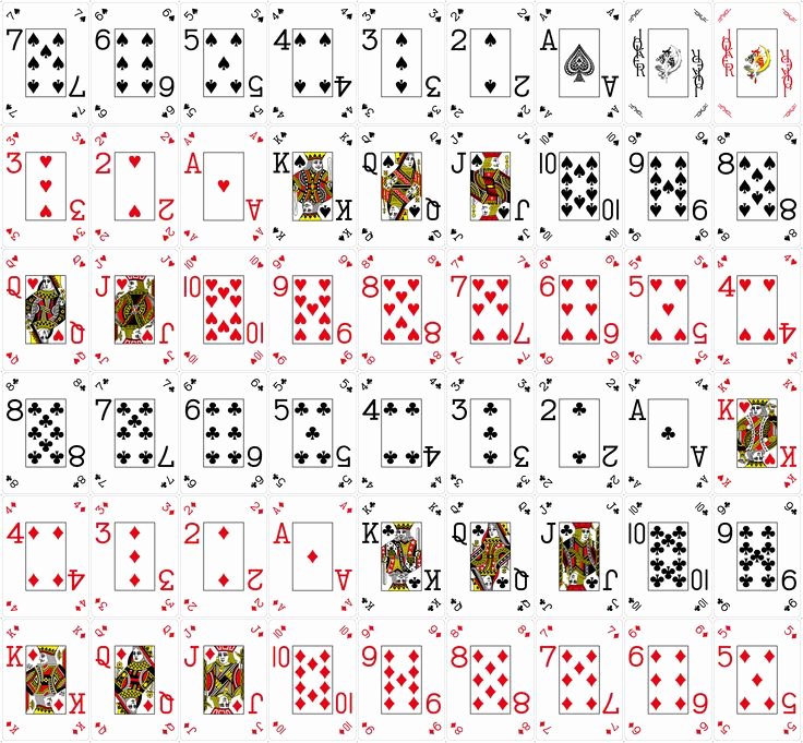 Printable Blank Playing Cards Best Of 17 Free Printable Playing Cards