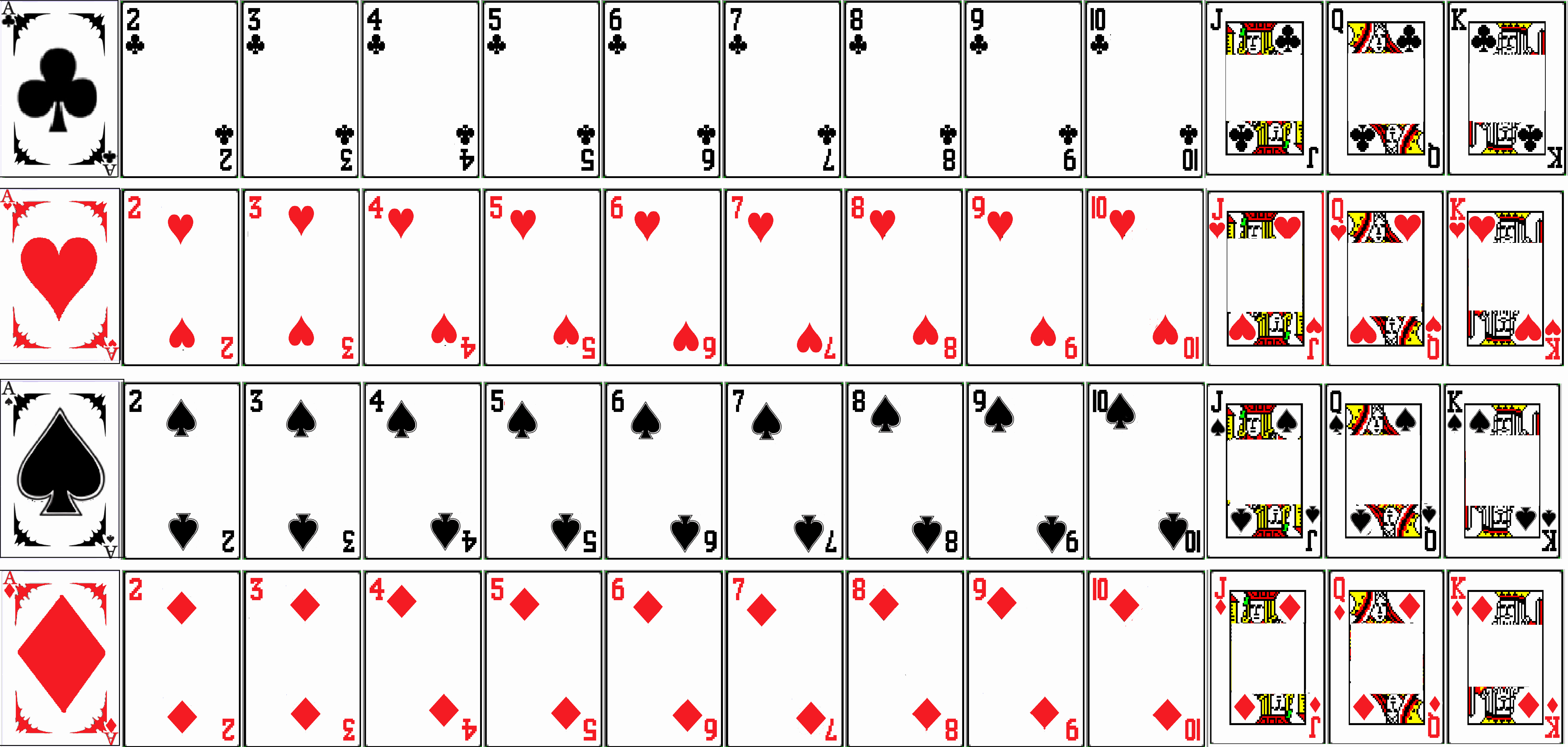Printable Blank Playing Cards