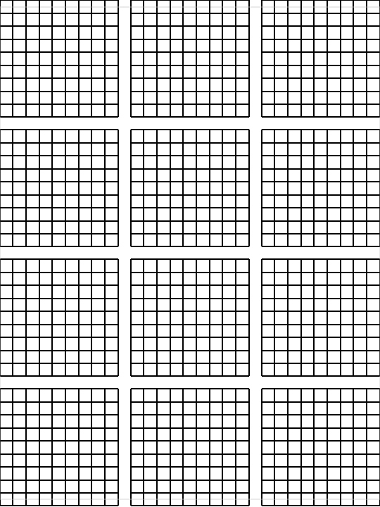 Printable Blank Sudoku 4 Per Page Awesome Graph Paper Make Your Own Graph Paper