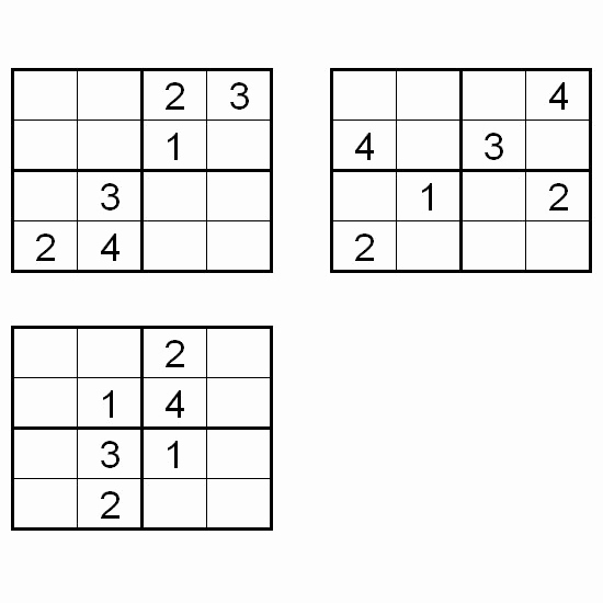 printable blank sudoku 4 per page peterainsworth