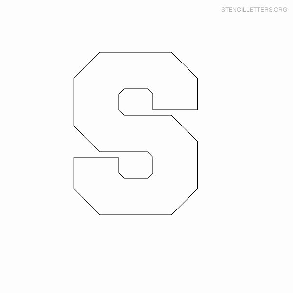 Printable Block Letters Template Awesome Stencil Letters S Printable Free S Stencils