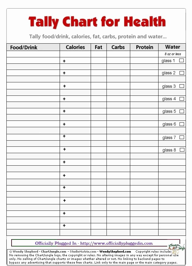 Printable Calorie Tracker Luxury Food Intake Chart for Kids Printable