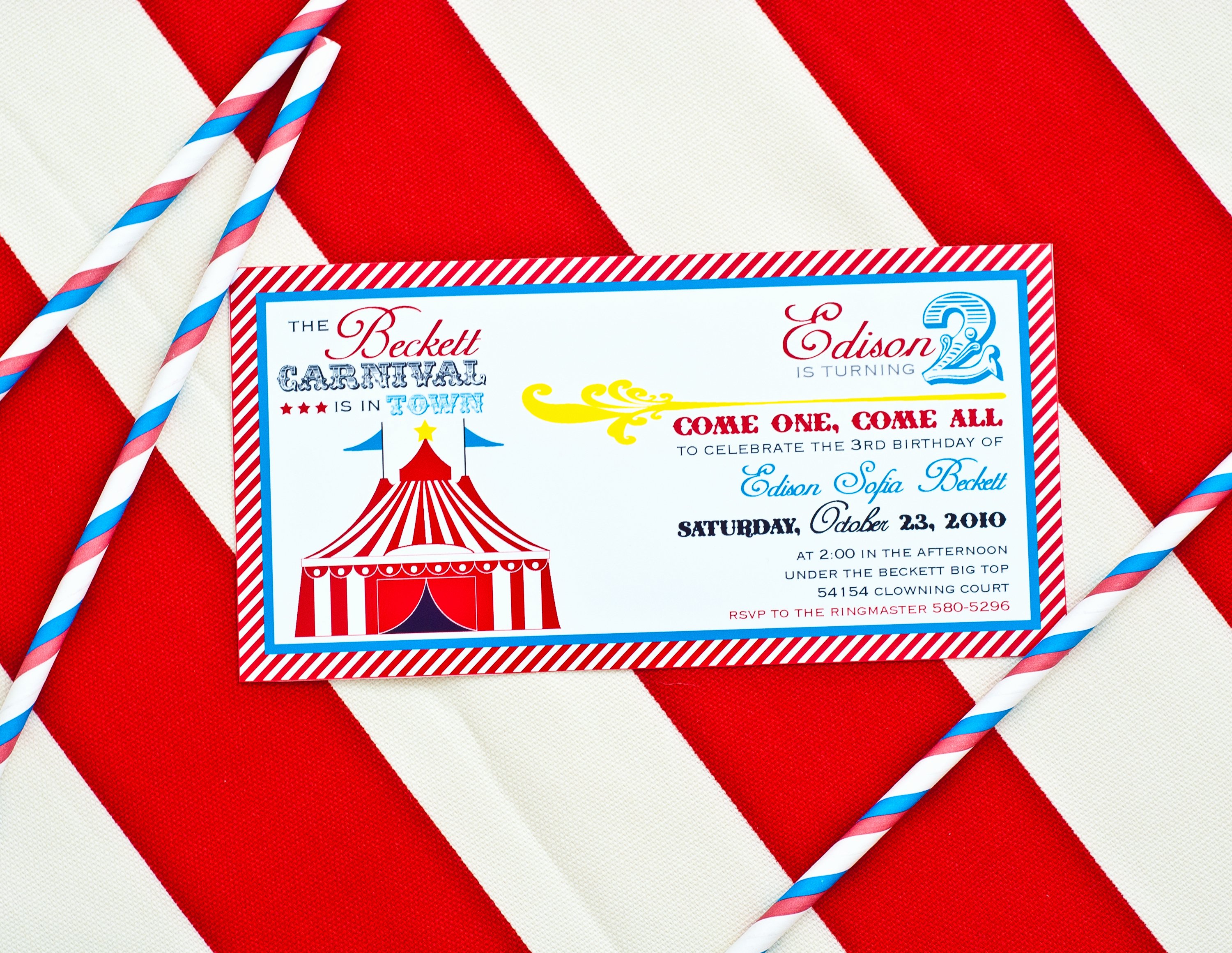 Printable Carnival Birthday Invitations Beautiful Carnival Party Printables Round Up anders Ruff Custom